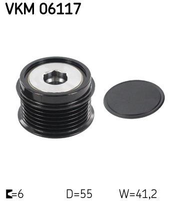 Rueda libre alternador SKF ref. VKM 06117